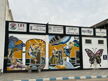 Fresque murale de l'IFP